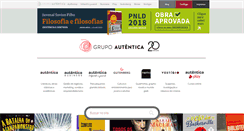 Desktop Screenshot of grupoautentica.com.br