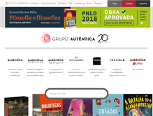 Tablet Screenshot of grupoautentica.com.br